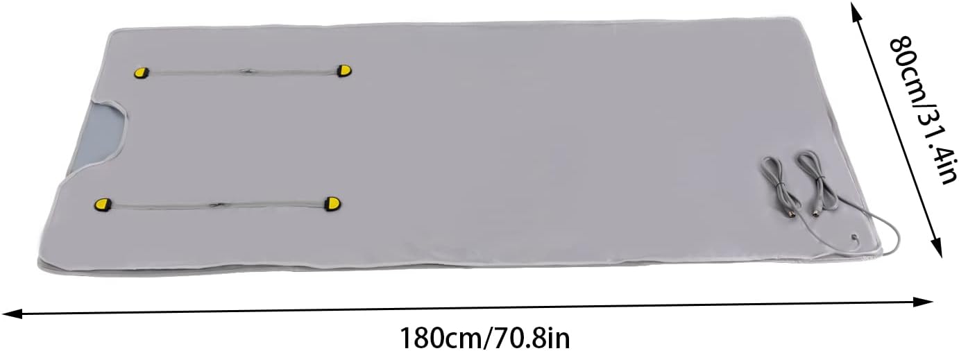Infrared Sauna Blanket, 70.8 Inch Portable Far Infrared Spa Sauna Bags with Remote Control for Home Personal Sauna Care