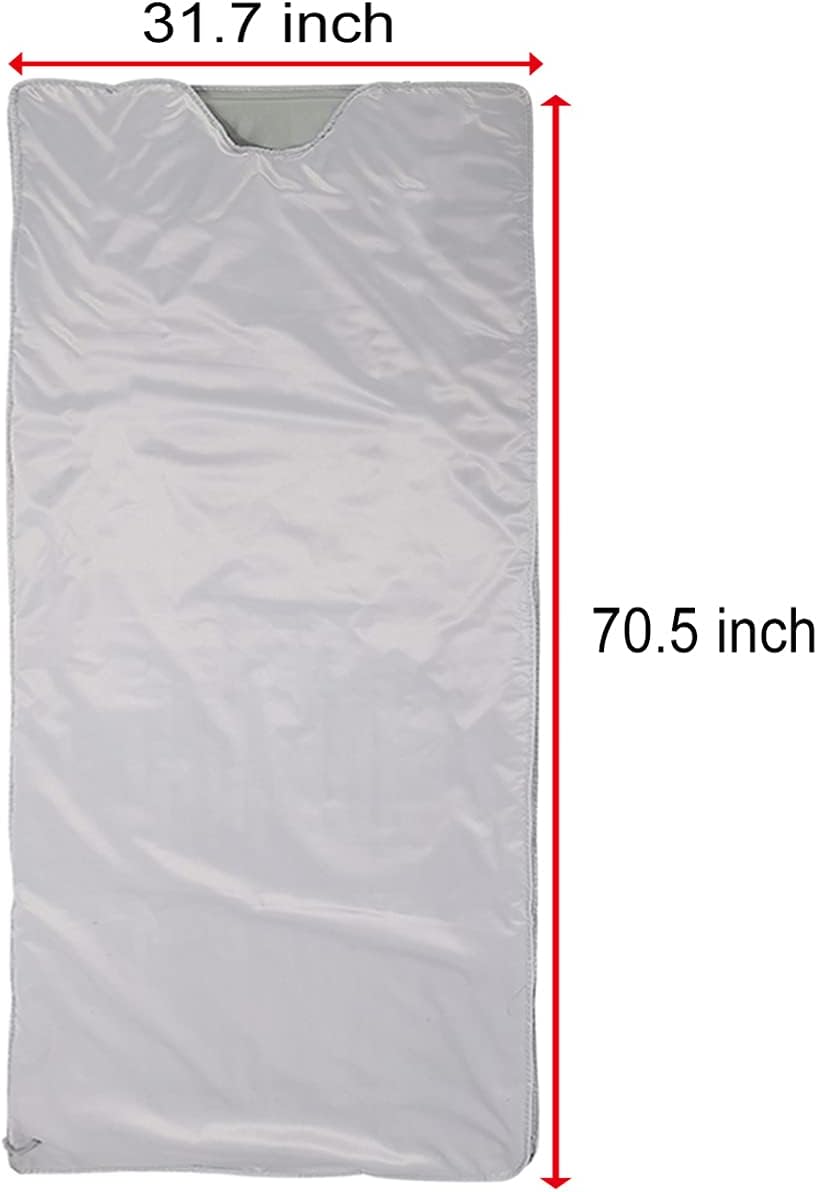 Vanell Far Infrared Sauna Detox Blanket - 2-Zone Spa Sauna Blanket, Overall Wrap Heating, FIR Technology, Zipper Type - Digital Body Heat Blanket