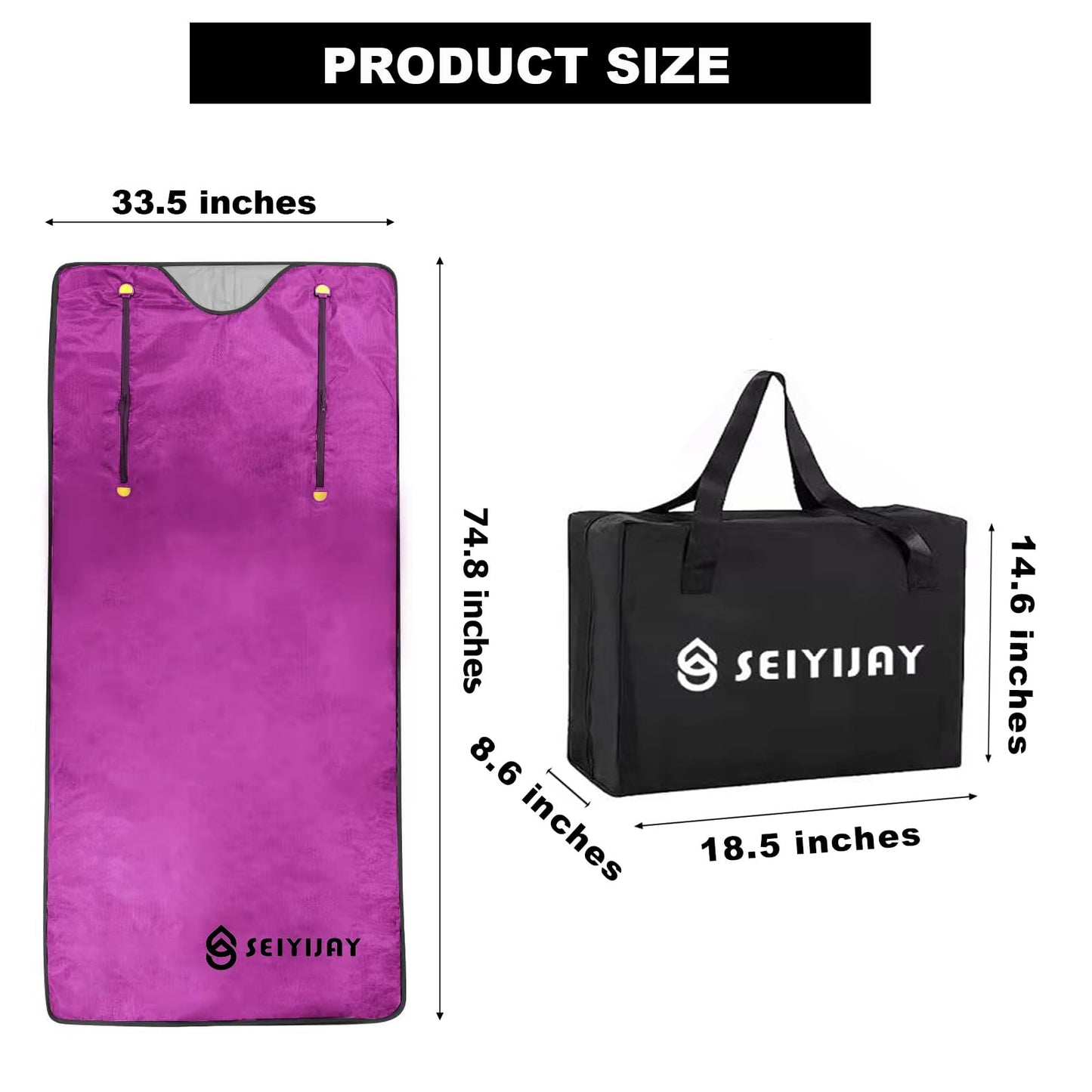 Infrared Sauna Blanket, Upgraded Sauna Blanket for Detox, Home Sauna with Remote, Including 5 Pieces Plastic Sheeting for Body Wrap (Silvery)