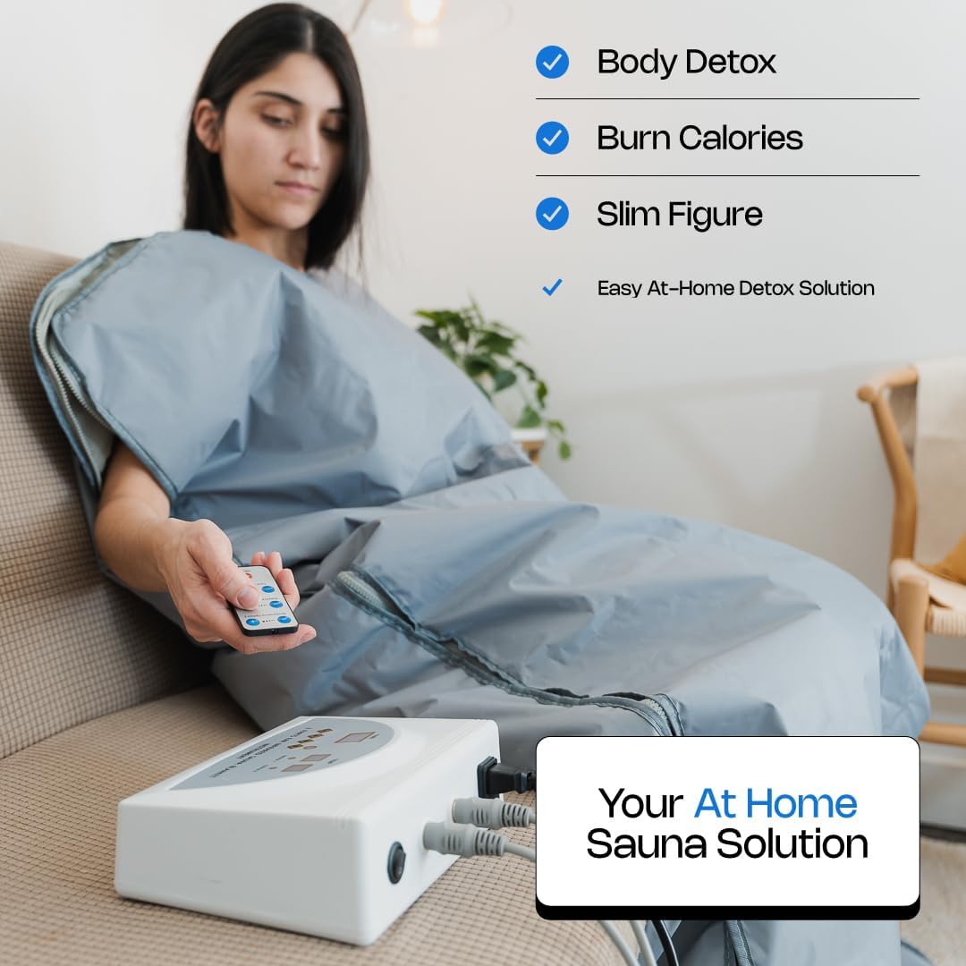 Angora Brands Sauna Blankets for Home Use - Sauna Wrap Full Body - Personal Sauna - Versatile Sauna Wrap- Portable Sauna for Home Relaxation- Sauna Blanket by Kryn