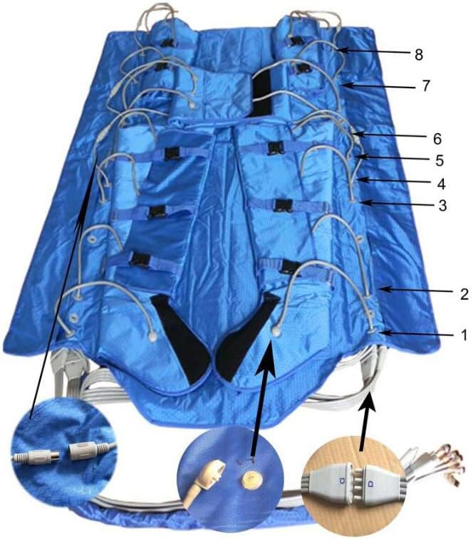 3 in 1 Pressotherapy Far Infrared Sauna Blanket Heating SPA Body Detox Machine