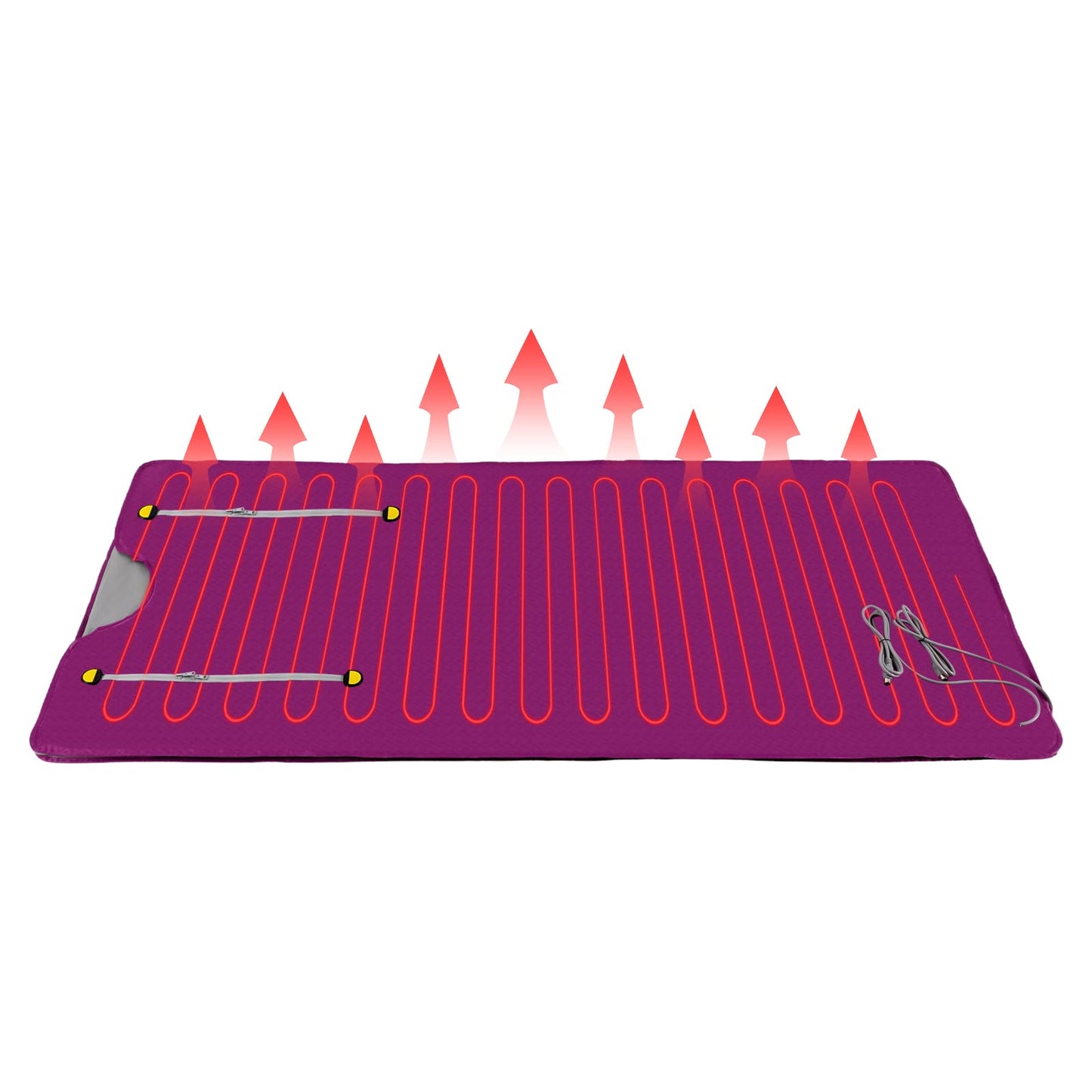 Far Infrared Sauna Blanket, Portable Infrared Sauna for Home, Sauna Bag Body Shaper Blanket, with Remote Control, for Home Relaxation Calm Your Body, Exercise Recovery and Mind, Pink