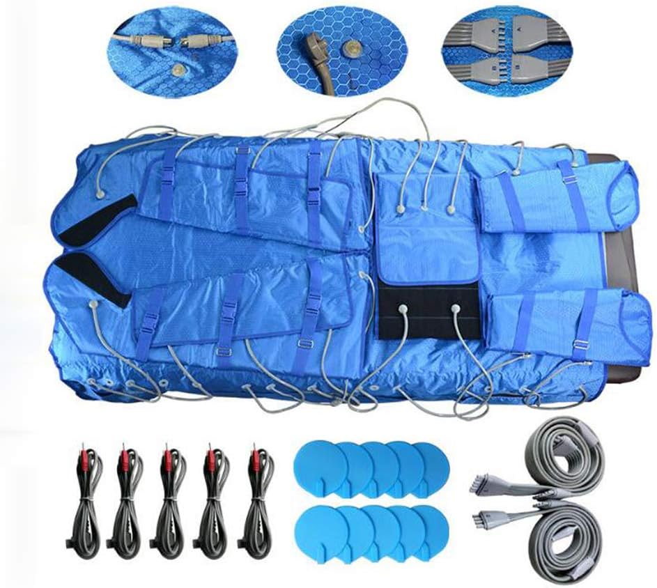 3 in 1 Pressotherapy Far Infrared Sauna Blanket Heating SPA Body Detox Machine