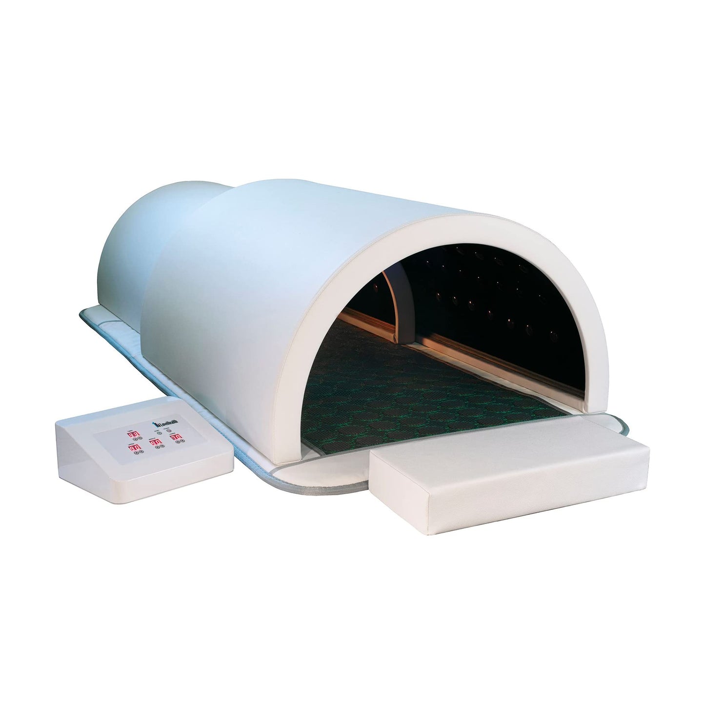 1Love Luxor Pro Far Infrared Sauna Dome | 0 EMFs, ELFs & VOCs | 10 Minute Preheat | 1200W/110V Power | Personal Sauna | 1 Person Sauna | Portable Dry Sauna | Home Sauna | Therapeutic Stones