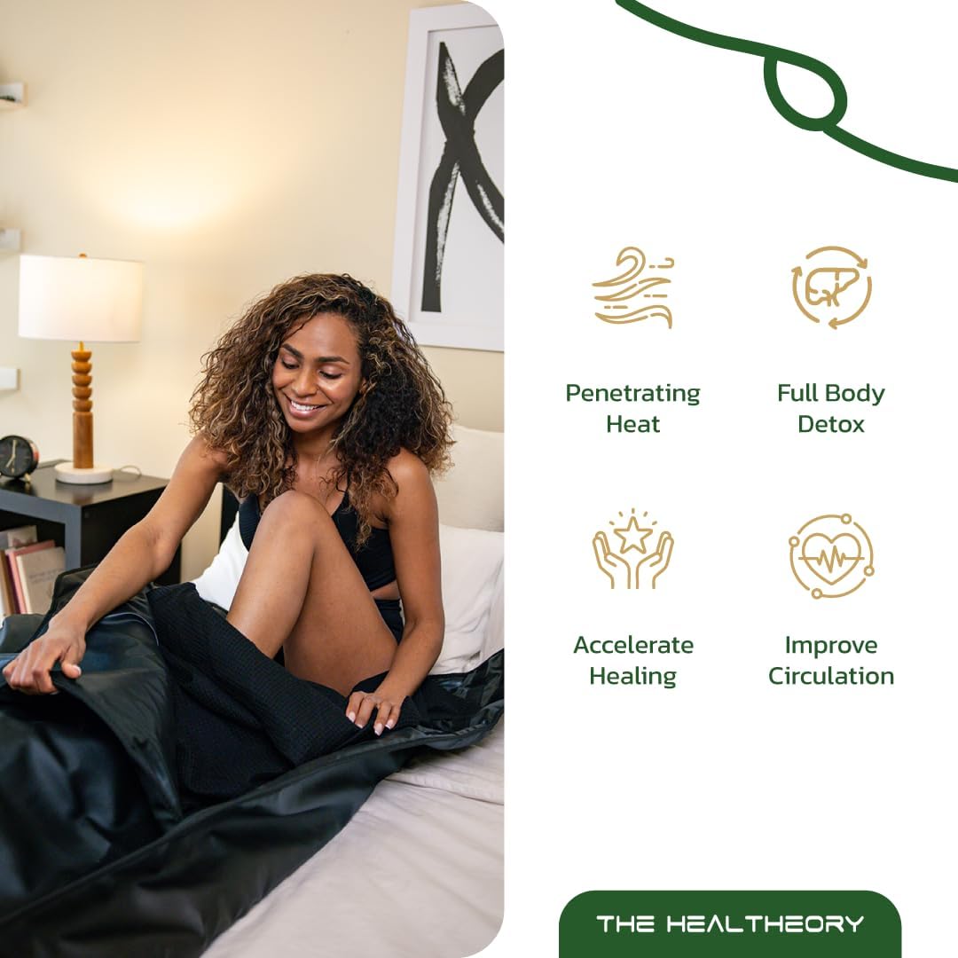 Infrared Sauna Blanket Liner – Reusable, Machine Washable Sweat-Absorbing Towel for Sauna Therapy, Hygienic, Easy to Install & Maintain, Extends Blanket Life, Perfect for Regular Use