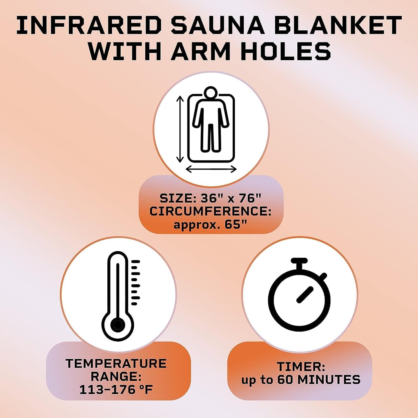 LifePro Sauna Blanket for Detoxification - Portable Far Infrared Sauna for Home Detox Calm Your Body and Mind Large Gray - Sauna for in-Home Use