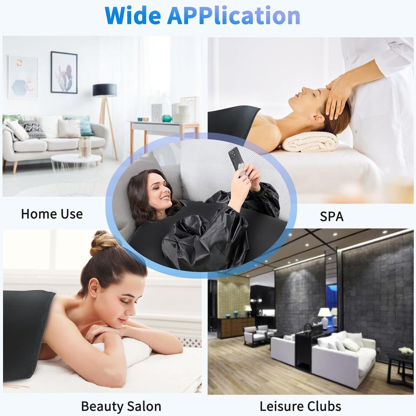 Sauna Blanket,Portable Infrared Sauna Blanket for Home,Detox Your Body and Mind Sauna Blanket,30-60 Minutes Timer, Durable Waterproof