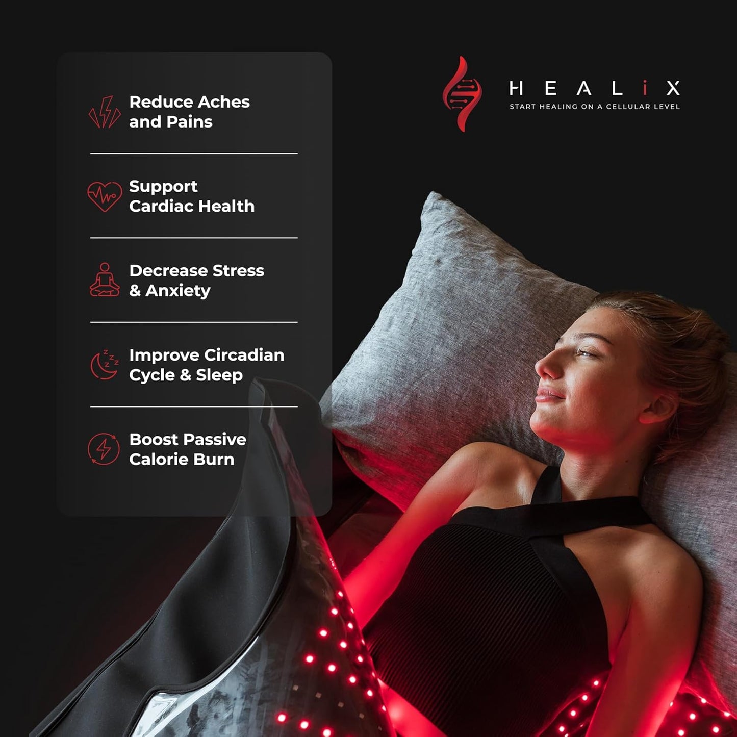 Infrared Sauna Blanket – VOC-Free Portable Home Sauna for Detox & Relaxation, Zero EMF Far Infrared Sauna Blanket with Adjustable Temp (77–176°F), Carbon Fiber Heating & Hook-and-Loop Closure