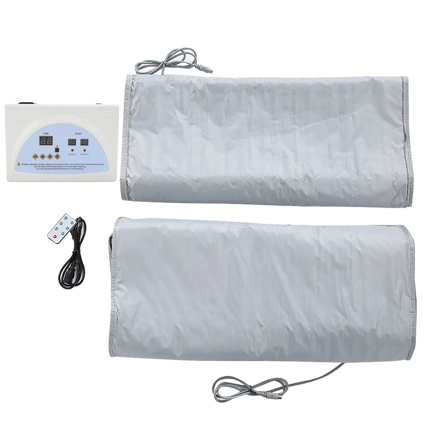 Far Infrared Sauna Heating Blanket Body Shape Slimming Fitness Machine - SAUNA BLANKETS® - Free Shipping Buy Now