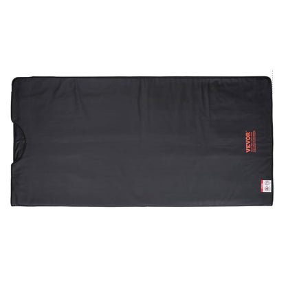 VEVOR Sauna Blanket, Portable Far Infrared Sauna for Home, Oxford Sauna Bag w/Arm Holes & Carbon Fiber Heating, 1-6 Level Adjustable Temp 95-176℉, 5-60 Minutes Timer, 71 x 31 in