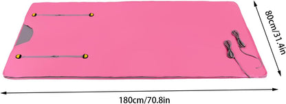 Far Infrared Sauna Blanket, Portable Infrared Sauna for Home, Sauna Bag Body Shaper Blanket, with Remote Control, for Home Relaxation Calm Your Body, Exercise Recovery and Mind, Pink