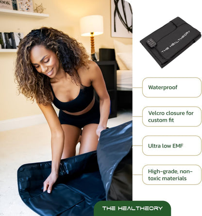 Infrared Sauna Blanket Liner – Reusable, Machine Washable Sweat-Absorbing Towel for Sauna Therapy, Hygienic, Easy to Install & Maintain, Extends Blanket Life, Perfect for Regular Use