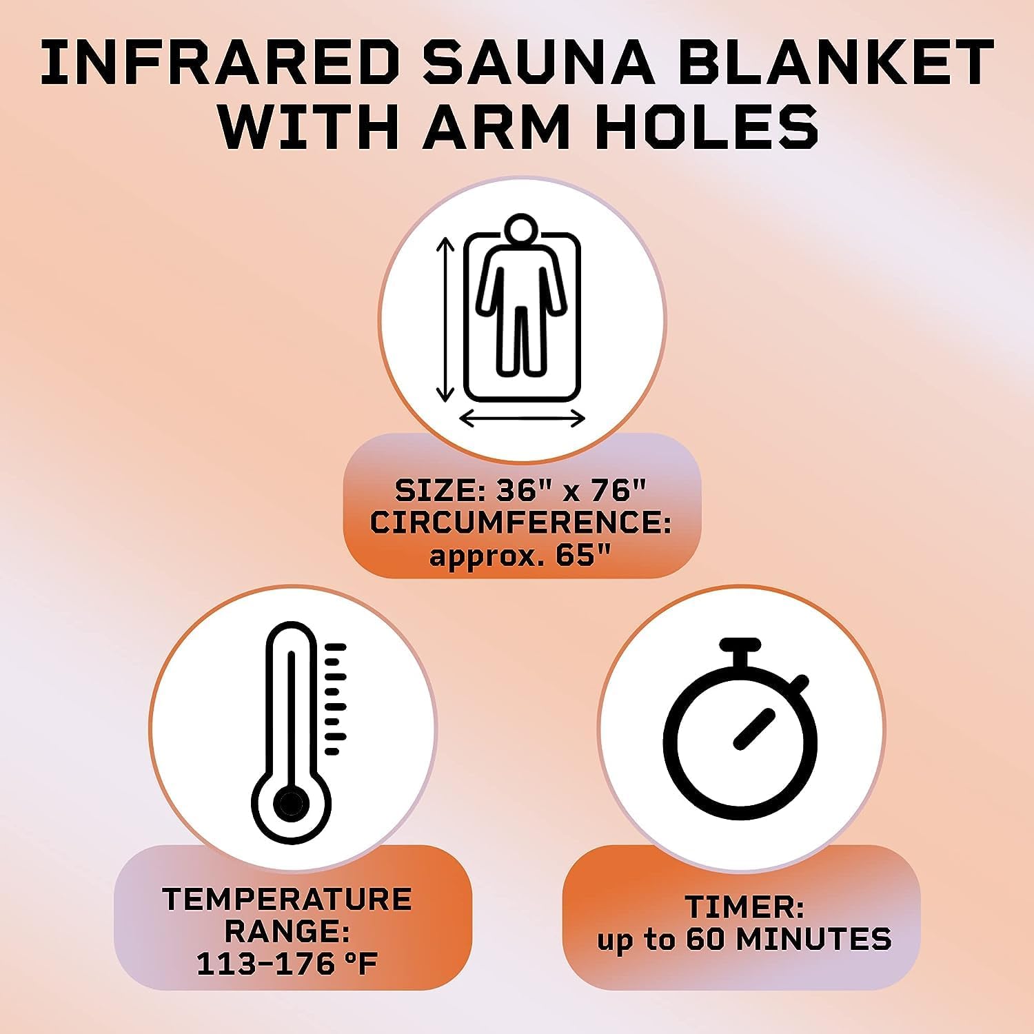 LifePro Sauna Blanket for Detoxification - Portable Far Infrared Sauna for Home Detox Calm Your Body and Mind Large Gray - Sauna for in-Home Use