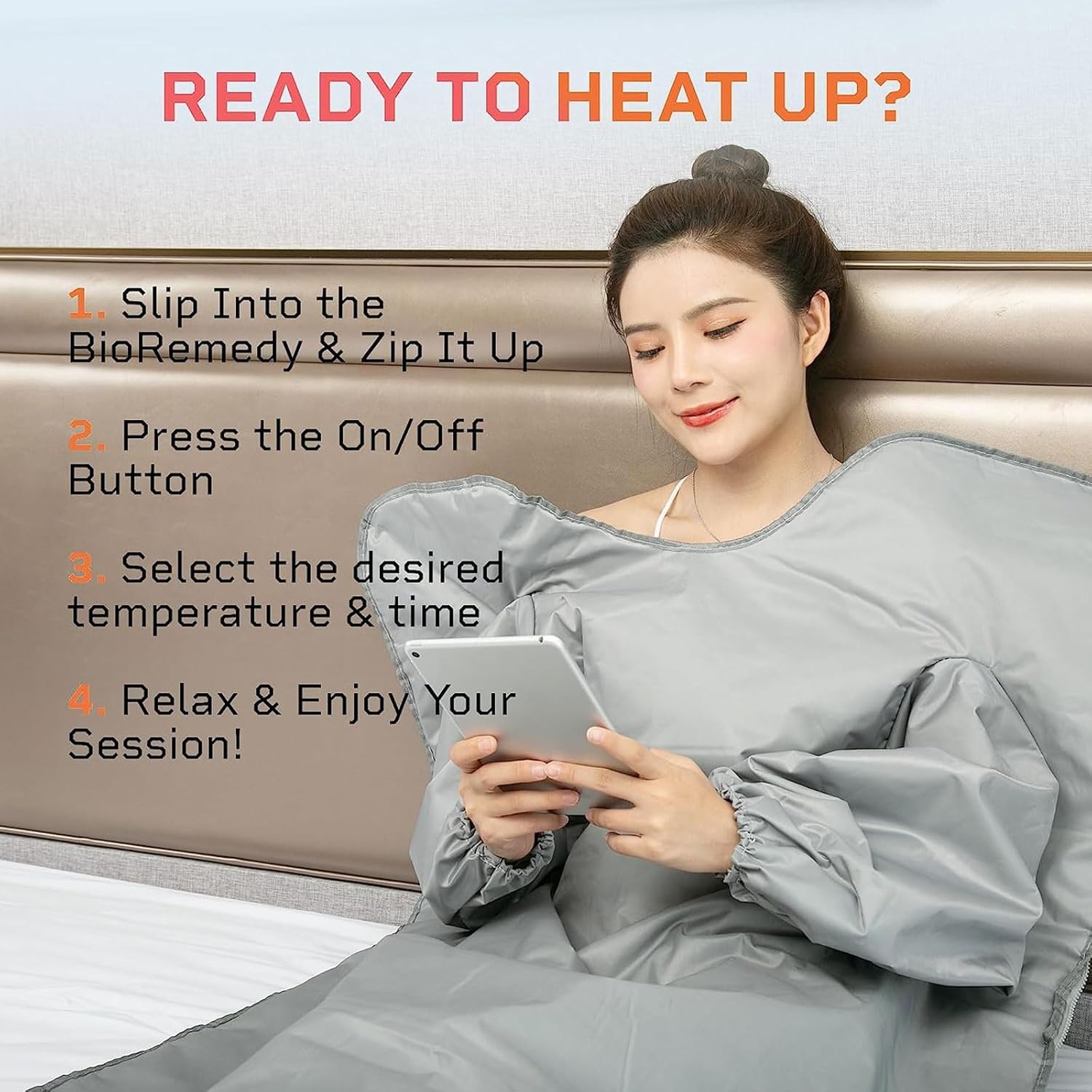 Infrared Sauna Blanket Fast Sweating Body Shape Fitness Far Infrared Sauna Blanket for Body Relaxation at Home Use Sauna Blanket with Sleeves