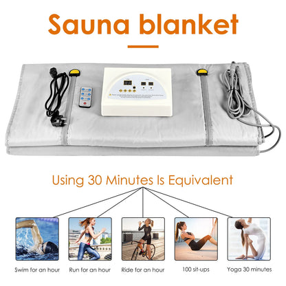 Sauna Blanket Weight Loss Slimming Beauty Machine Skin Care Tool - SAUNA BLANKETS® - Free Shipping Buy Now